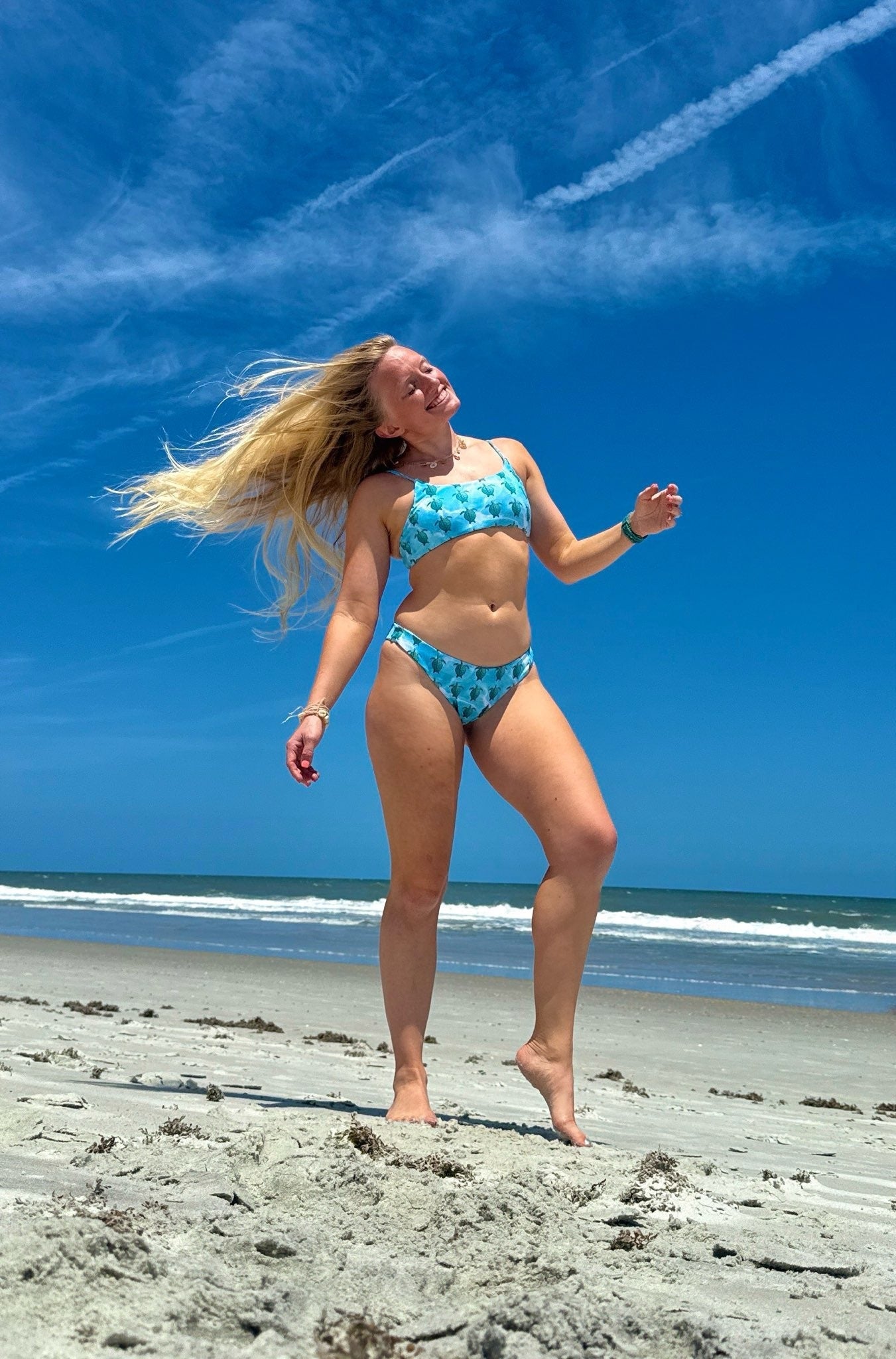 St. Thomas Turtle Bikini Top